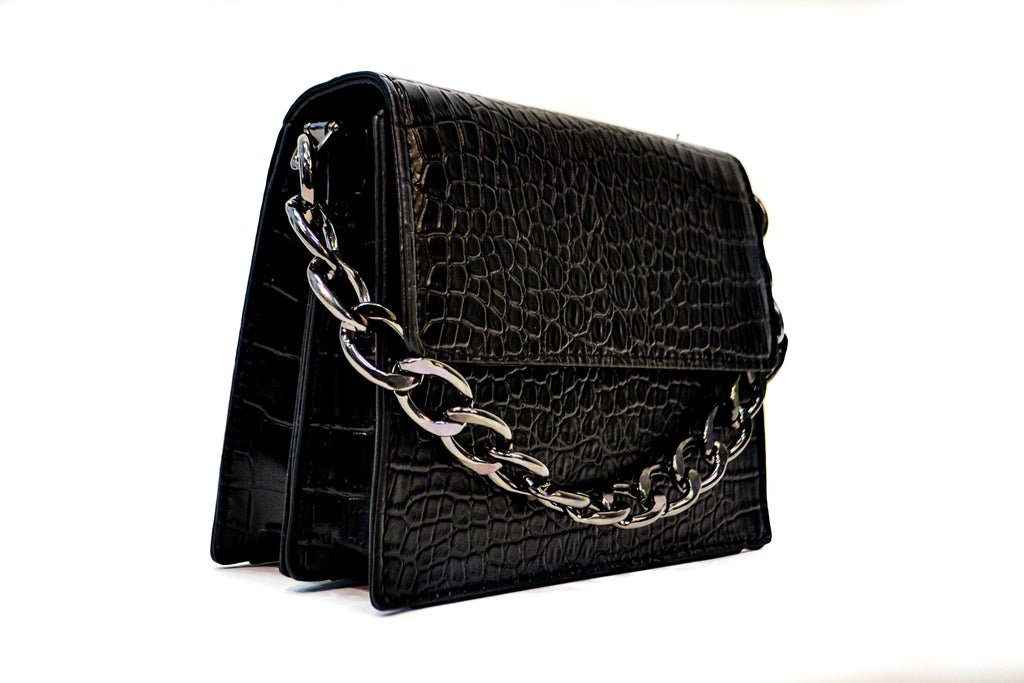 Chain Top Handle Bag