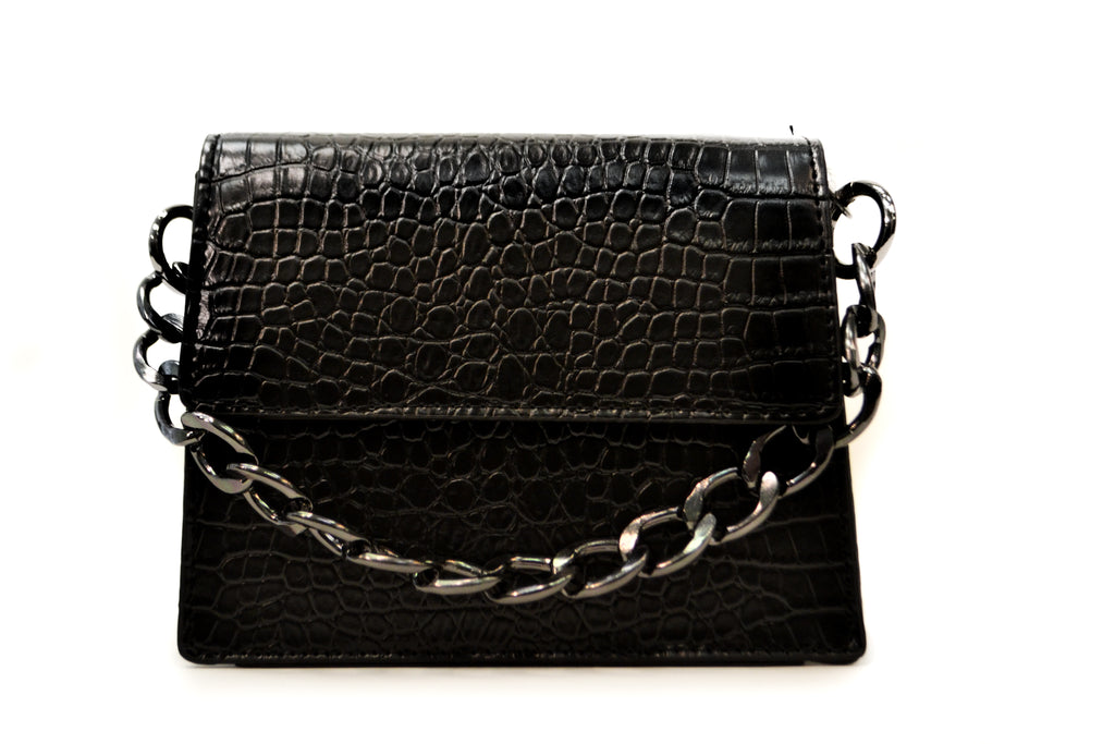 Chain Top Handle Bag